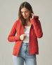 Women's Classic Full Zip - Tiger Lily
